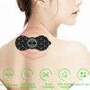 Mini EMS Massager Pain Fatigue Relieve Shoulder Waist Back Electric