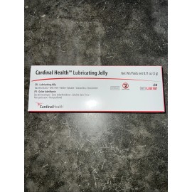 CARDINAL HEALTH BOX OF 30, Health Lubricating Jelly 3 gram Packet LJ33107