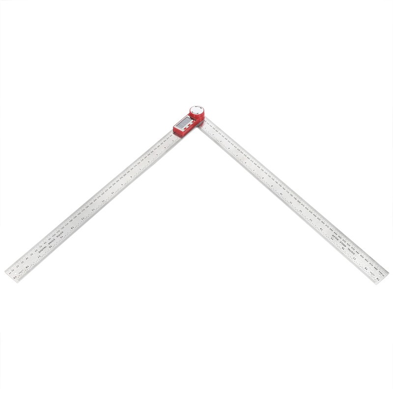 Digital Ruler Stainless Steel Electronic Ruler 360 Degree Measuring Tool