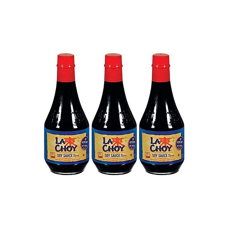 La Choy Soy Sauce 10 Oz (Pack of 3)