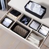 Navaris Folding Boxes, Set of 6, Versatile Storage Options with