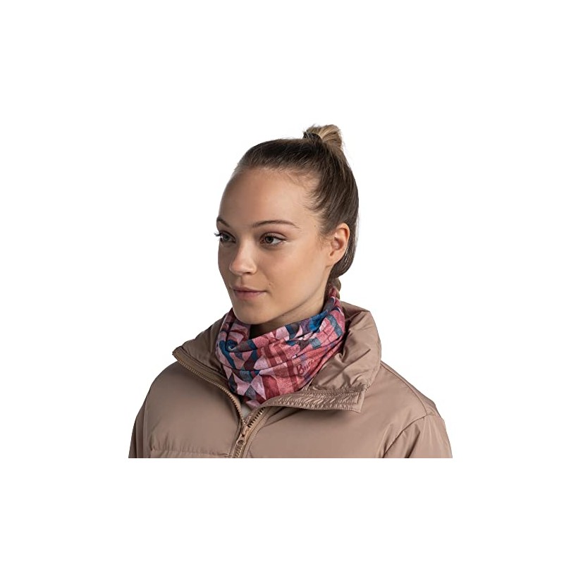 Buff Thermonet Tube Scarf 1264005121000, Womens scarf, pink