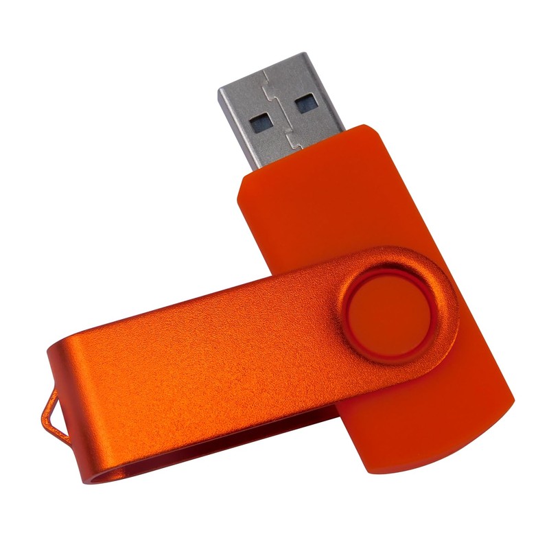 1GB USB Flash Drive (Orange)
