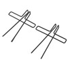 10pcs Book Page Clip Electroplated Stainless Steel Piano Sheet Book