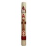 Large 18in (45cm) Easter Paschal Candle Cirio Lent Pascual Semana