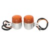 1Pair Motorcycle Turn Signal Light 6V Stylish Sturdy High Brightness