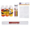 Darice Young Artist Set: Painting Supplies for Kids, 14-Piece Bundle