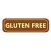 Gluten Free Labels,Food Allergies Warning Label Stickers for Food Package,2x0.5
