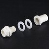 sourcing map 1/2 20mm ID PVC Water Tank Pipe Connector