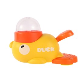AIXXCUVQ IQ Training Dog Toy Duck-Shaped Slow Feeder for Smart Small to Medium Dogs Treat Dispensing Dog Toys ABS Dog Slow Feeder