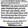 Burger & Fry Seasoning Rub Some Burger For Dead Cow,