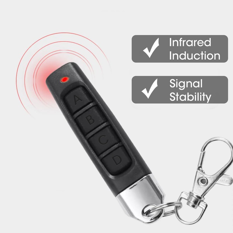 3 Pcs 433MHz Copy Remote Opener, Universal Garage Door Controller