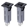 sourcing map 2Pcs Thermal Circuit Breakers 125/250VAC 32VDC 8A Manual