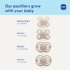 MAM Perfect Night 2 Piece Baby Pacifier, Girl, 6+ Months