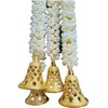 India Gift Hub 5 Pcs Lot String Exquisite Artificial Mogra