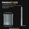 SENNMONN 3/8-16 SAE Thread Repair Kit with Insert HSS Drill,