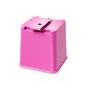 HAUSSIMPLE Car Trash Can - Spill Proof Plastic Garbage Bin