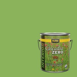 Rodda Paint CASCADIA ZERO Interior Semi-Gloss Paint & Primer in One, 1-Gallon, Green Gone Wild