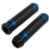 2PCS Motorcycle Handle Bar Grip Cover Carbon Fiber Corrosion Resistant
