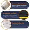 Pomsare 45PCS 5 Inch Wet Dry Sanding Discs Kit with