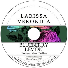 Blueberry Lemon Guatemalan Coffee (Single Serve K-Cup Pods) (Gourmet, Naturally Flavored, Whole Coffee Beans) (12 pods, ZIN: 575978) - 3 Pack