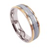 Everstone Men Wedding Band Titanium Ring Dome Anniversary Ring Two