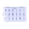 415pcs Car Retainer Clips Auto Plastic Fasteners 18 Kinds Push