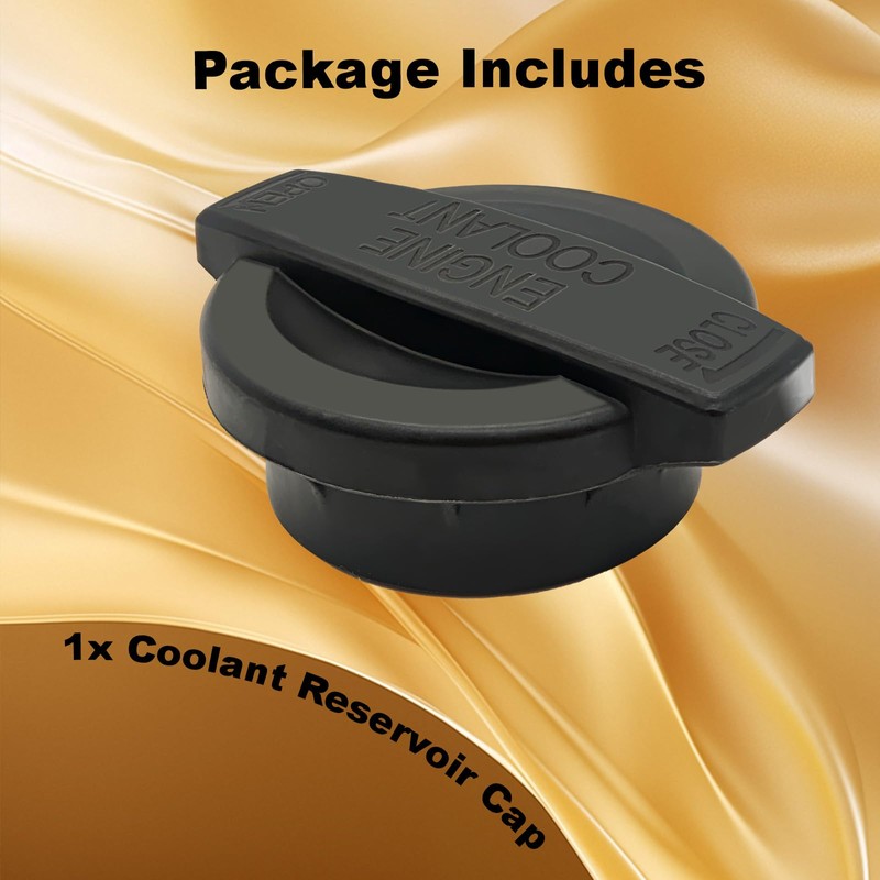 LESHIAUTO Coolant Reservoir Cap Cover Compatible with Hyundai Sonata 2015-2019