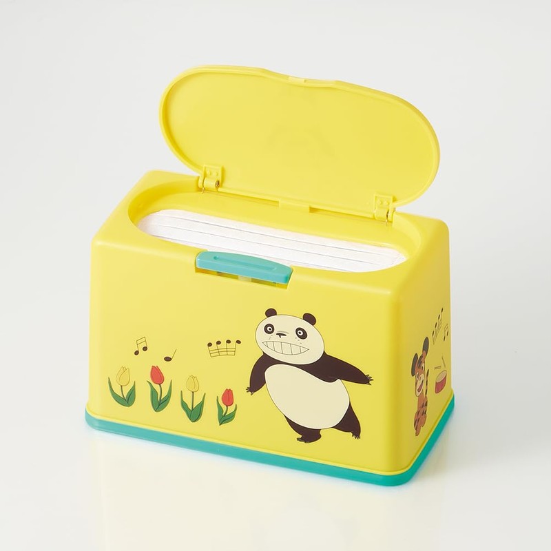 Skater MKST1NAG-A Antibacterial Mask Stocker, Lift Type, Panda Copanda, Holds
