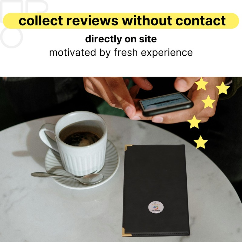 1 x "Review us" on Google NFC Sticker - 3