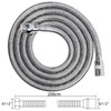 LEEGAWU Shower Hose, 79 Inches Extra Long Stainless Steel Handheld