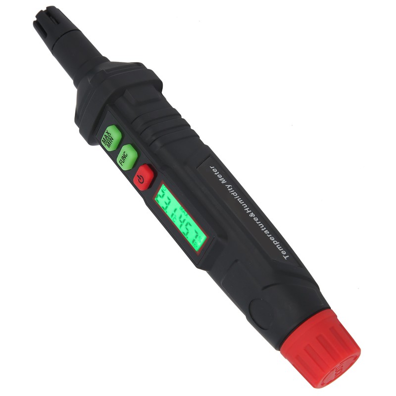 HT62 Digital Thermometer Hygrometer Portable Temperature Humidity Dew Point Tester