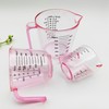 Plastic Measuring Cup Set, Kitchen Cooking and Baking Seasoning Liquid
