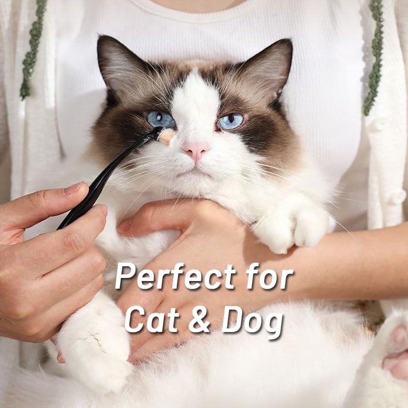 Dog and Cat Eye Powder Brush - 4 Pack Tear
