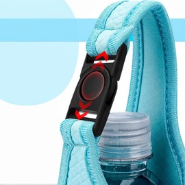 Water Bottle Cover, Water Bottle Cover, Shoulder Only, For 16.9 - 23.6 fl oz (500 - 600 ml), Adopts unique sewing technology, and the pattern is designed for children, so it will be nice if your child