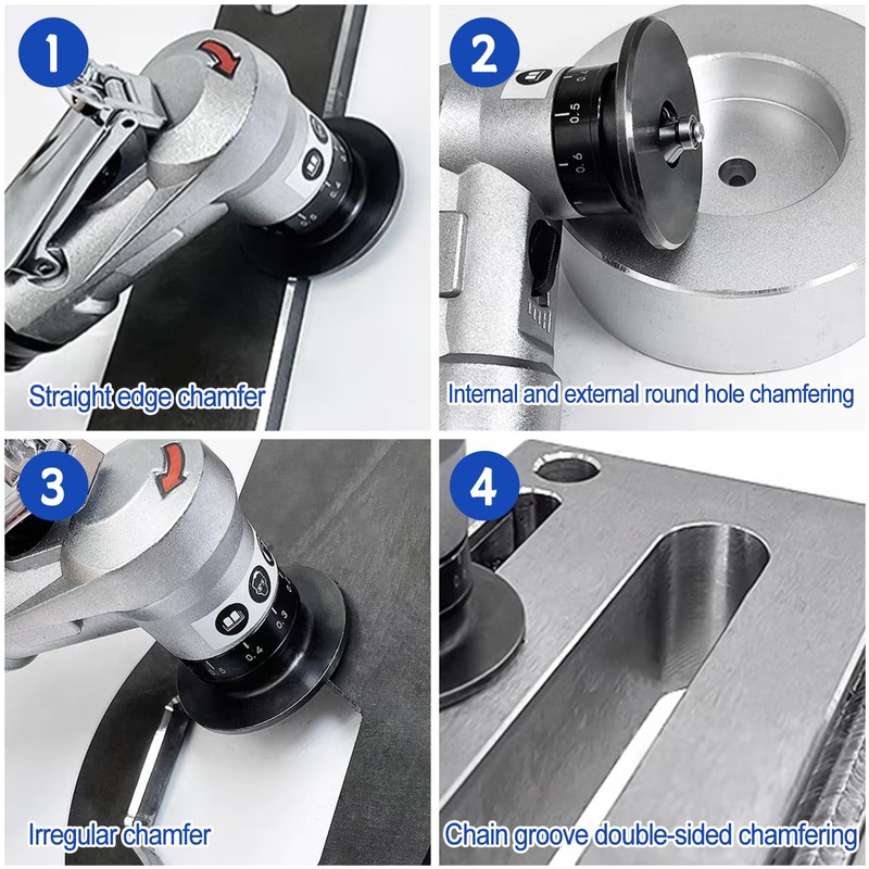 Mini Pneumatic Chamfering Machine, Handheld Chamfering Machine, Pneumatic Chamfering Tool