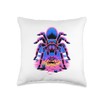 Multiple Exposure Art Tarantula Spider Tarantulas Throw Pillow