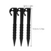 BESPORTBLE 40pcs Camping Tent Stakes Windproof Design Plastic Outdoor Snow