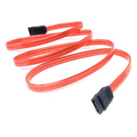 DRUT 1m SATA Serial ATA Cable 150/300 - SATA (F) to SATA (F) 3.3ft 1pcs