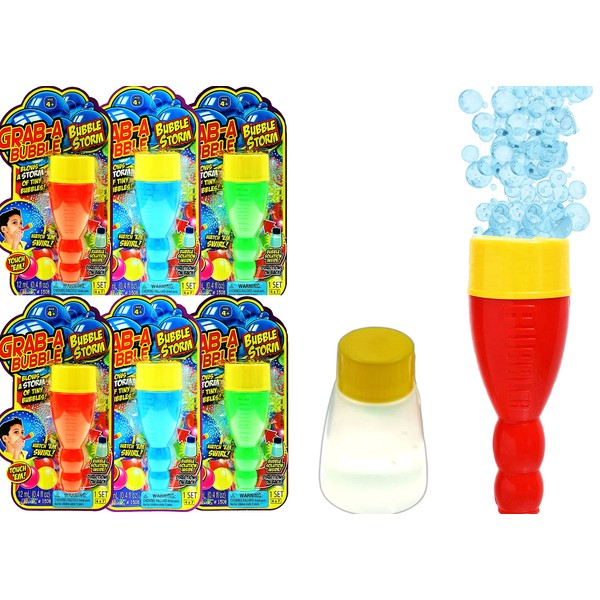 JA-RU Grab a Bubble Storm Touchable Bubbles Blowing Toy (6