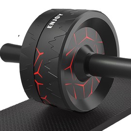 MODY RODY Ab Roller Wheel with Knee Mat Set for Abdominal Exercise Abs Workout Equipment for Core Strength Training for Fitness in Gym Home