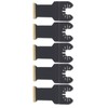 5Pcs Oscillating Tool Saw Blade Multifunctional Professional Titanium Plated Multitool