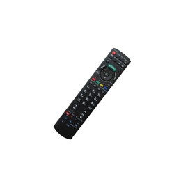 Hotsmtbang Replacement Remote Control For Panasonic TX-L42ET50 TC-L55WT50 TC-L47WT50 TX-L55ET50 TC-L55ET5 N2QAYB000777S N2QAYB000779 Viera LCD HDTV TV