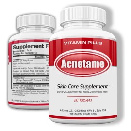 Acnetame Vitaminas Antiacné Tabletas Biotina Zinc Selenio Glutens Free