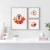Louise Maelys 3 Set Animal Embroidery Kits for Beginners with