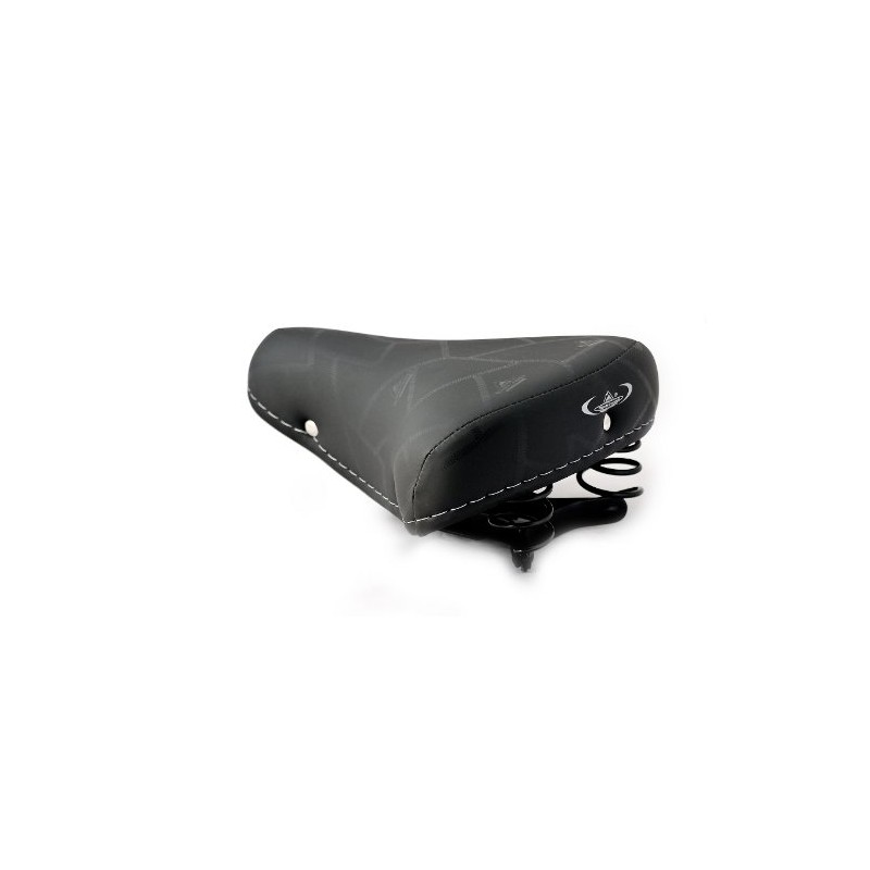Selle Montegrappa Bicycle Saddle City Saddle Leather in Retro Look