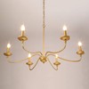 SEOL-Light 36" Dia Classic Candelabra Style Large Farmhouse Chandeliers Dining