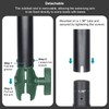 WINDFRD Aluminum Extension(18.3"/46.5cm) Double Socket Arm for 1.5 Inches /