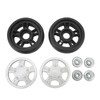 4 Set Luggage Wheels Rotating Flexible Luggage Suitcase Replacement Wheels