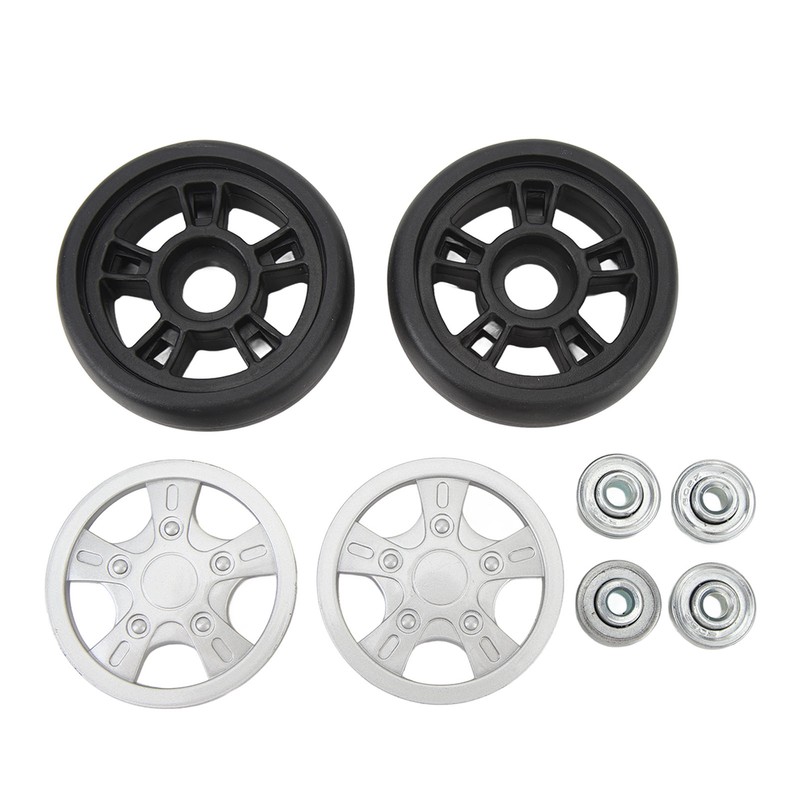 4 Set Luggage Wheels Rotating Flexible Luggage Suitcase Replacement Wheels